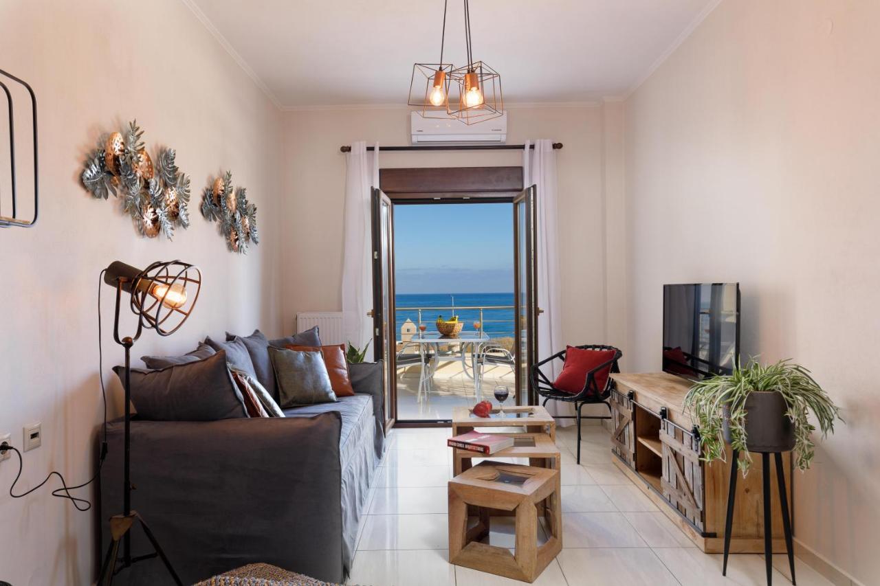 Oak Wood - Sea View Exclusive Maisonette Sfakaki Ngoại thất bức ảnh