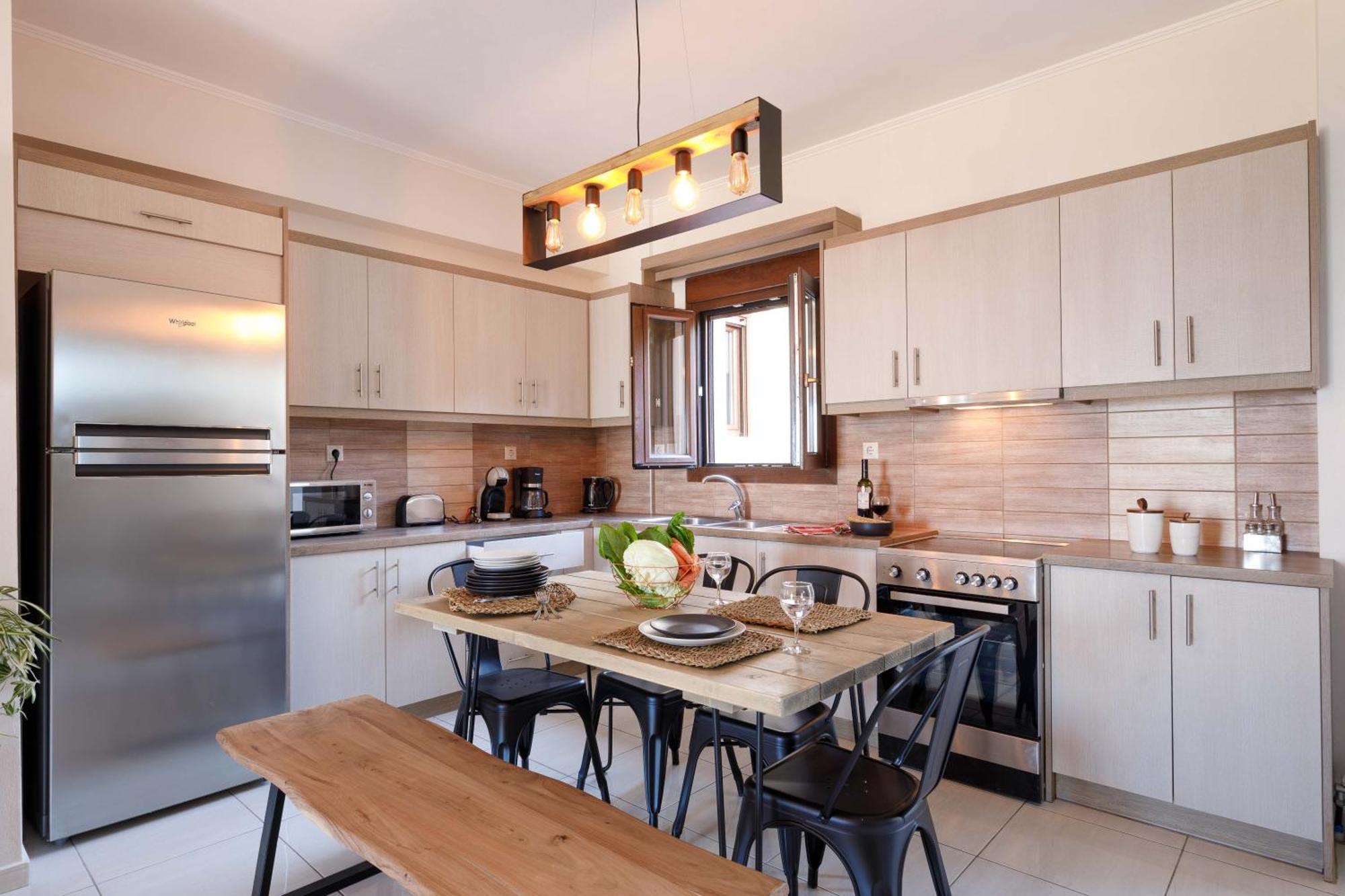 Oak Wood - Sea View Exclusive Maisonette Sfakaki Ngoại thất bức ảnh